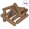 vidaXL Tassello in legno 18000 pz Marrone Legno massello