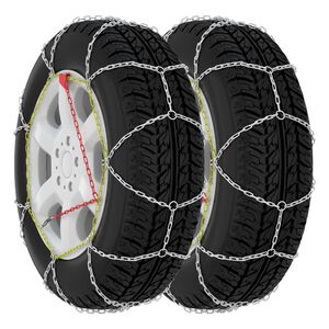 vidaXL Catene da Neve per Pneumatici 2 pz 16 mm SUV 4x4 Misura 400