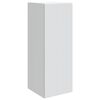 vidaXL Mobiletto a muro Bianco 33 x 34,5 x 90 cm Legno ingegnerizzato