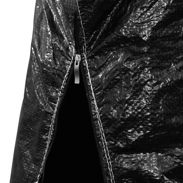 vidaXL Telo di Protezione per Ombrellone con Cerniera in PE 200 cm