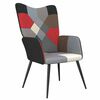 vidaXL Sedia Relax in Tessuto Patchwork