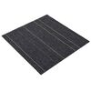 vidaXL Piastrella per Tappeto Grigio scuro con strisce 50 x 50 cm