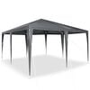 vidaXL Tenda Party Antracite 400 x 400 x 266 cm Polietilene e Acciaio
