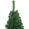 vidaXL Albero di Natale artificiale con 150 LED Verde 120 cm
