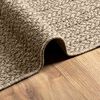 vidaXL Tappeto ZIZUR Beige 240x340 cm Aspetto Iuta Interni ed Esterni