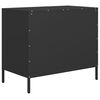 vidaXL Credenza Nera 68x39x58,5 cm in Acciaio Laminato a Freddo