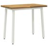 vidaXL Tavolo da pranzo quadrato 90 x 55 x 75 cm
