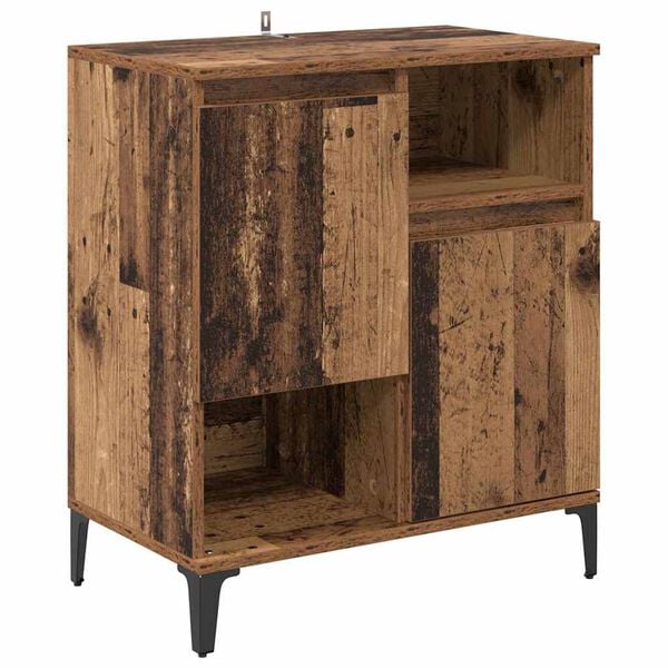 vidaXL Sideboards 3 pcs Legno vecchio 60 x 35 x 70 cm