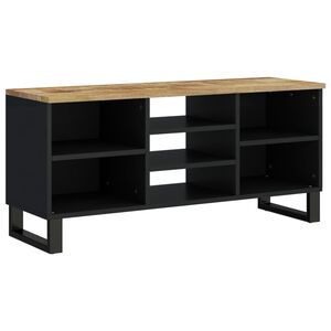 vidaXL Mobile TV 100x33x46cm Legno Massello Mango e Legno Multistrato