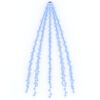 vidaXL Rete di Luce per Albero di Natale 400 LED Blu 400 cm