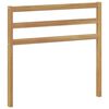vidaXL Modulo Schienale Bianco 79 x 4 x 73 cm Legno di Acacia Massello