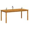 vidaXL Tavolo da Pranzo da Giardino 180x90x75 cm Legno Massello Acacia