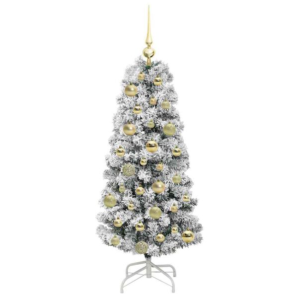vidaXL Albero di Natale Artificiale con Rami Pieghevoli 120 cm