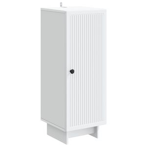 vidaXL Credenza Bianco 33 x 34,5 x 90 cm Legno ingegnerizzato