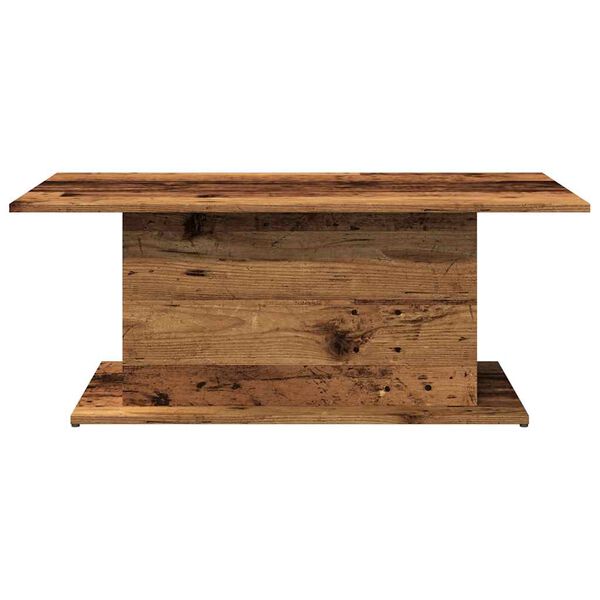 vidaXL Tavolino da Salotto Legno Antico 102x55,5x40 cm in Truciolato