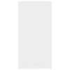 vidaXL Mensole Parete a Cubo 4 pz Bianco 100x15x30 cm in Multistrato