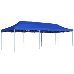 vidaXL Gazebo Pieghevole Pop-Up 3x9 m Blu
