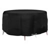 vidaXL Copertura Mobili da Giardino con 10 Occhielli &Oslash;260x90cm Rotonda