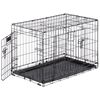 Ferplast Gabbia per Cani Dog-Inn 75 77,4x48,5x54,6 cm Grigia