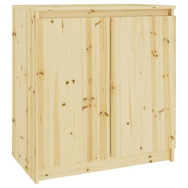 vidaXL Armadietto 60x36x65 cm in Legno Massello di Pino