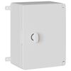 vidaXL Armadio di Controllo Grigio 25 x 13 x 24 cm Plastica ABS