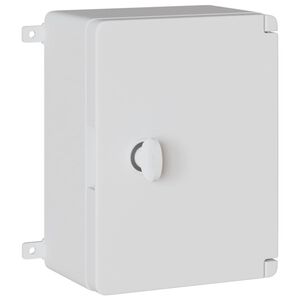 vidaXL Armadio di Controllo Grigio 25 x 13 x 24 cm Plastica ABS