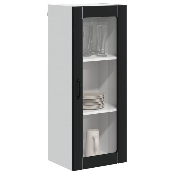 vidaXL Mobile da cucina Nero 40 x 31 x 100 cm Legno multistrato