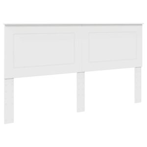 vidaXL Testiera Bianco 100 cm Legno ingegnerizzato