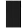vidaXL Tenda Veneziana Nero 213 x 110 cm 25 mm PVC