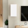 vidaXL Mobile Porta TV Bianco 30,5x30x60 cm in Legno Multistrato