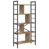 vidaXL Libreria 9 livelli 75 x 30 x 156 cm Legno multistrato