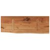 vidaXL Mensola a Muro 80x30x2,5cm Rettangolare Legno Acacia Bordi Vivi