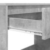 vidaXL Scrivania Grigio cemento 100 x 50 x 78 cm Legno multistrato
