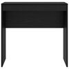 vidaXL Scrivania Rovere Nero 80 x 40 x 76 cm