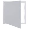 vidaXL Pannelli di Accesso Bianco 40 x 40 cm Plastica ABS