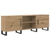 vidaXL Mobile TV Rovere artigianale 150 x 30 x 50 cm Legno multistrato