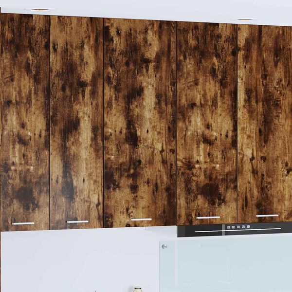 vidaXL Armadio pensile Rovere fum&eacute; 40 x 31 x 100 cm Legno multistrato