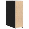 vidaXL Mobile da farmacia Rovere nero 20 x 45.5 x 60 cm