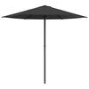 vidaXL Ombrello da giardino 230 x 230 cm Poliestere Rettangolare