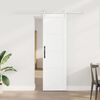 vidaXL Porta scorrevole ORKDAL Bianco 61 x 198,5 cm Pino massello
