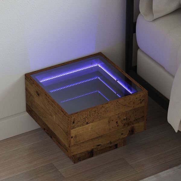 vidaXL Tavolino da salotto Legno vecchio 40 x 40 x 30 cm