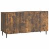 vidaXL Mobile TV 99 x 34,5 x 52 cm Rovere Fumo Legno ingegnerizzato