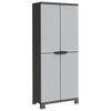 vidaXL Armadietto in Plastica 68x39x171,5 cm