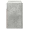 vidaXL Armadietto da Bagno Grigio Cemento 60x25x40 cm in Truciolato
