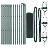 vidaXL Palo della recinzione Verde 25 x 0,6 m (rete 19 x 19 mm)
