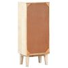 vidaXL Cassettiera 45x30x105 cm in Legno Massello di Recupero