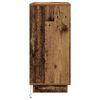 vidaXL Armadio da Notte con cassetto Legno vecchio 71 x 34,5 x 75 cm