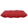 vidaXL Cuscini per Seduta 4 pcs Rosso 40 x 40 x 6 cm Tessuto