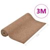vidaXL Erba Artificiale con Tacchetti 3x1 m Beige