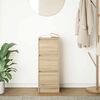 vidaXL Credenza Rovere Sonoma 29,5x34x76 cm in Legno Multistrato